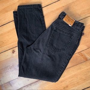 Vintage Liz Wear Black High Waisted Jeans